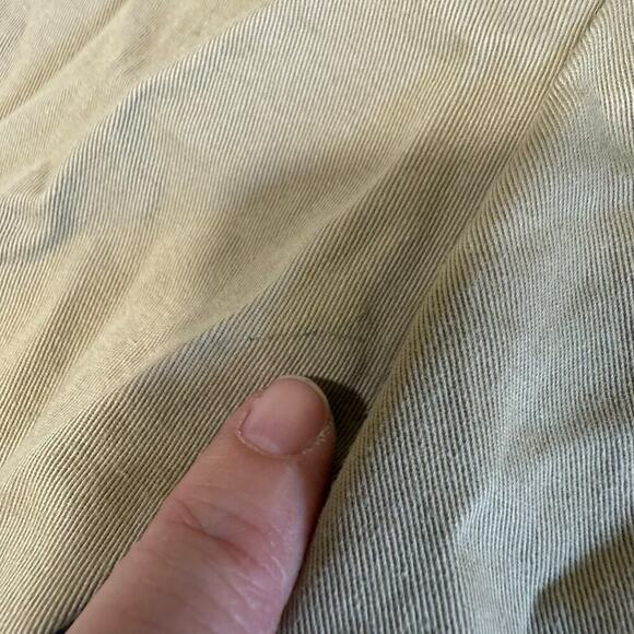 Vtg Y2k Rare Ralph By Ralph Lauren Plaid Label Tan Khaki Shorts Chinos Sz 8 - Picture 8 of 13